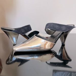 Neous Chrome Mules